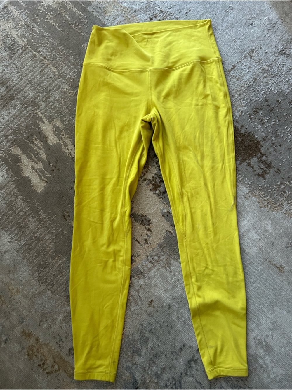 Lululemon Align High-Waist Leggings Bright Yellow Sz 10